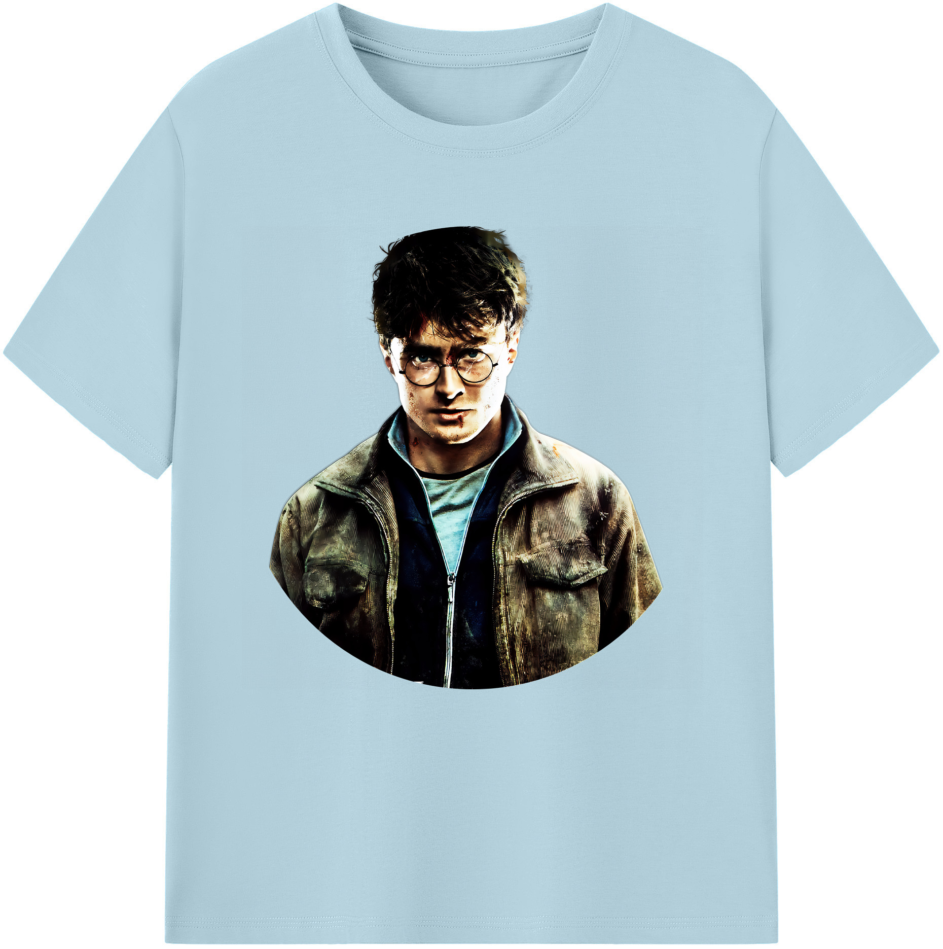（画像用） Harry Potter ハリー・ポッターシリーズ 綿100％半袖Tシャツ（フロントプリント）